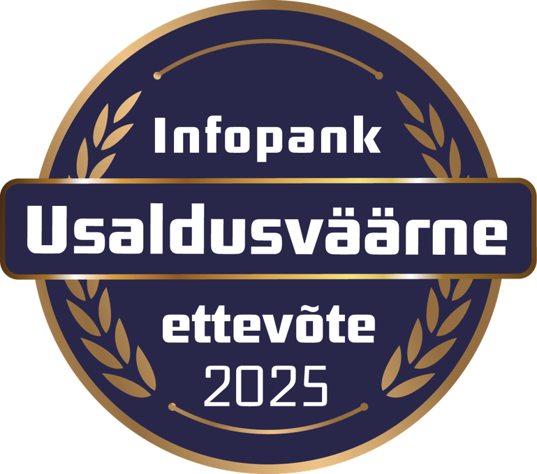Infopank usaldusväärne ettevõte 2025